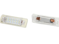 Lumina placutei de înmatriculareing LED ligght colour: white set 12V road approval MERCEDES C W202 E W210 03.93-03.02 M-TECH CLP025