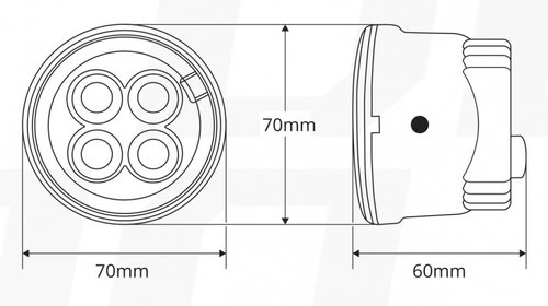 Lumini De Zi Drl 510l Amio 01525