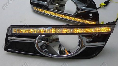 LUMINI DE ZI DRL CU SEMNALIZARE LED CHEVROLET CRUZE 2009-2013 [V2]