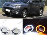 LUMINI DE ZI DRL CU SEMNALIZARE MITSUBISHI OUTLANDER 2013-2015 [V1]