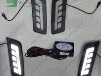 LUMINI DE ZI-DRL PENTRU GRILA FATA FORD RANGER 2012-2015 [V2]