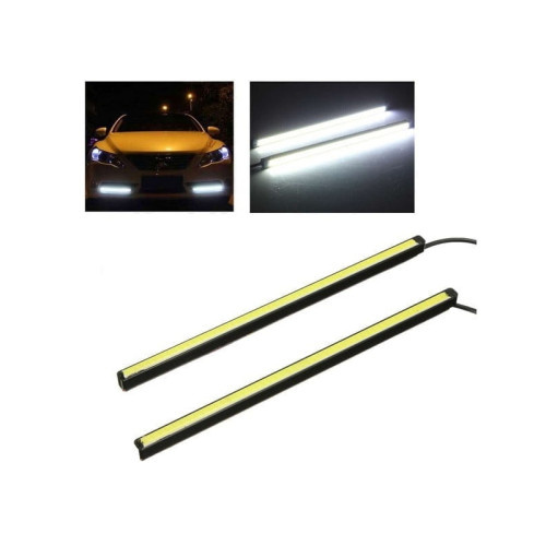 Lumini de zi LED DRL COB (lumina alba ) Cod: S01