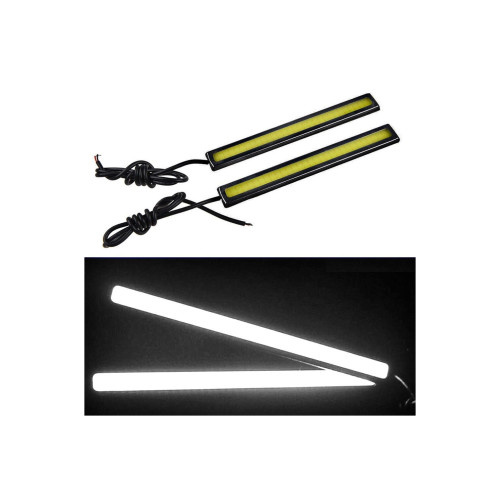 Lumini de zi LED DRL COB (lumina alba ) 