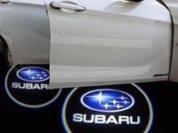 Lumini portiere led cu emblema Subaru