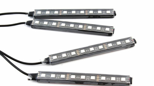 Lumini UnderCar LED - RGB pentru interior sau exterior cu Bluetooth - 12cm ZD65B AVX-ZD65B