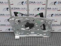 Macara cu motoras stanga fata, 6Y0837755C, Skoda Fabia 1 sedan (6Y3)