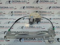 Macara cu motoras stanga spate, 9646595680, Peugeot 407 SW (6E) (id:252566)