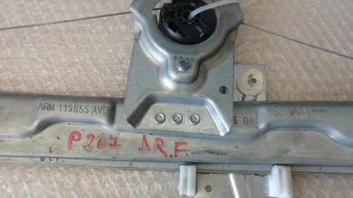 Macara dreapta fata peugeot 207 arm119855avd 9681181980