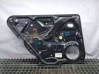 Macara electrica geam stanga spate Volkswagen Passat B7 (365) Variant [Fabr 2010-2014] 3AA839755