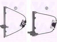 Macara geam 4060261 VAN WEZEL pentru Peugeot 407