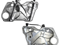 Macara geam Seat Leon 1M1 11.1999-05.2005, Seat Toledo 2 04.1999-09.2004, 5 usi Fata Stanga cu panou, electrica fara motoras