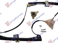 Macara manuala fata stanga/dreapta VW POLO 02-05 VW POLO 05-09 VW CROSS POLO 05-09 cod 6Q4837461F,6Q4737462F