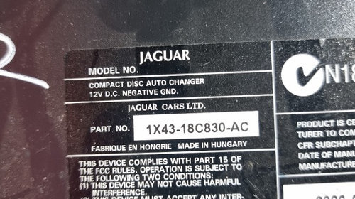 Magazie Cd Jaguar X-TYPE S-type 1X4318C830AC