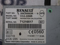 MAGAZIE CD RENAULT LAGUNA 3 AN : 2012 259150003R