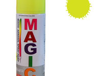 Magic Spray Vopsea Galben Fluorescent 400ML 1005