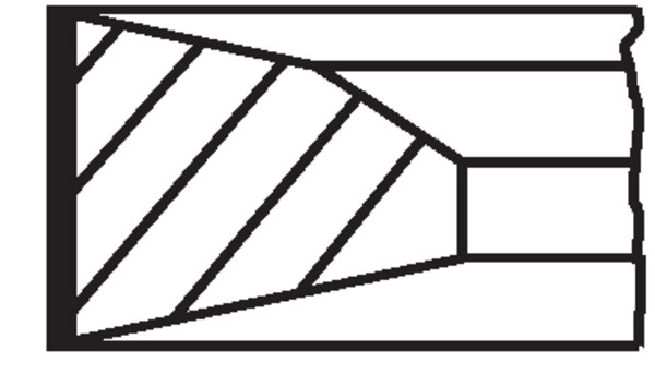 MAHLE Set segmenti piston 001RS111190N0 