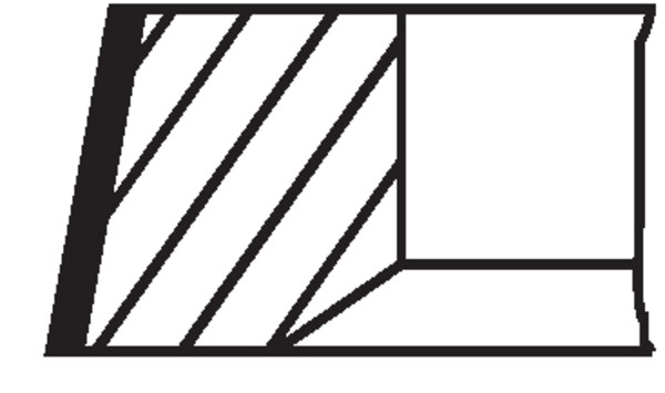 MAHLE Set segmenti piston 00941N0 compat