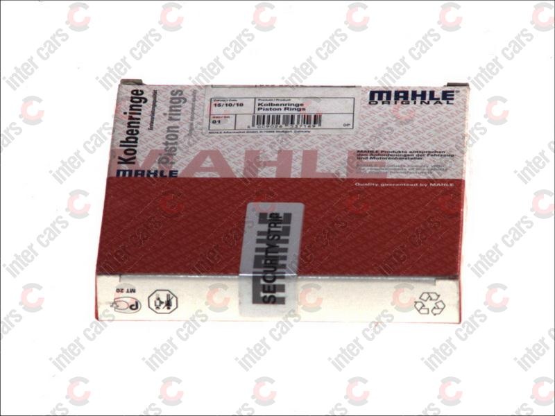 Mahle set segmenti piston pt fiat cinque