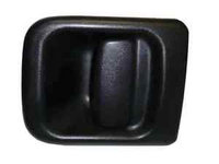 Maner exterior deschidere usa Nissan Interstar (X70) 08.2002-11.2010, Opel Movano 01.1998-07.2010, partea Stanga, Fata, negru /cu textura, pentru parghie metalica, 7700352488,