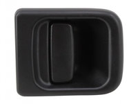 Maner exterior deschidere usa Nissan Interstar (X70) 08.2002-11.2010, Opel Movano 01.1998-07.2010, partea Dreapta, Fata,negru /cu textura, pentru parghie metalica, 7700352489,