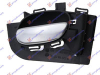 MANER INTERIOR ARGINTIU USA FATA/SPATE - PEUGEOT 206+ (PLUS) 09-13, PEUGEOT, PEUGEOT 206+ (PLUS) 09-13, 628007871