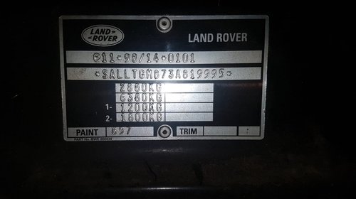 Maner usa dreapta fata Land Rover Discovery 2003 SUV 2.5