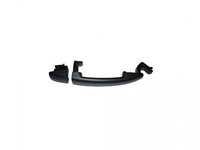 Maner usa exterior Citroen C3 2010-2016, C4 2004-09.2008, Berlingo 2004-2012, Jumpy 2007-2016, Fiat Scudo 2007-, Peugeot 2008, 308 (4_) 2007-2011, 5008 , 207 (W_) 2006-2013, Partner 2008-, Expert 2007-2016, usa fata Dreapta, negru/texturat