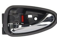 Maner usa Fata/Spate stanga (interior, crom/negru) RENAULT ESPACE IV, ESPACE V, LAGUNA II, VEL SATIS 1.6-3.5 03.01-