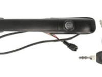 Maner usa fata stanga (cu cheie, extern, fara inchidere centralizata, cu cheie, cu incuietoare, cu cablu/cabluri, negru) VW PASSAT B3/B4 1.6-2.9 02.88-05.97