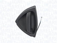 Maner usa fata stanga (extern, negru) SMART CABRIO, CITY-COUPE, CROSSBLADE, FORTWO 0.6/0.7/0.8D 07.98-01.07