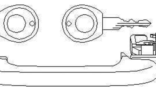 Maner usa VW GOLF III 1H1 TOPRAN 112 303