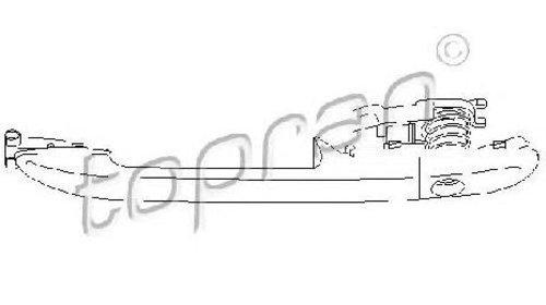 Maner usa VW LT 28-46 II CAROSERIE ( 2DA, 2DD