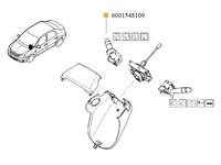 MANETA ACTIONARE Stergator Logan/Sandero II RENAULT 6001548109 <br>