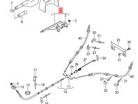 Maneta frana de mana Volkswagen Transporter T5 bus 2012 OEM 7E1711301J