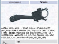 Maneta semnalizare directie SKODA OCTAVIA 1 Combi (1U5) (1998 - 2010) MTR 12166242