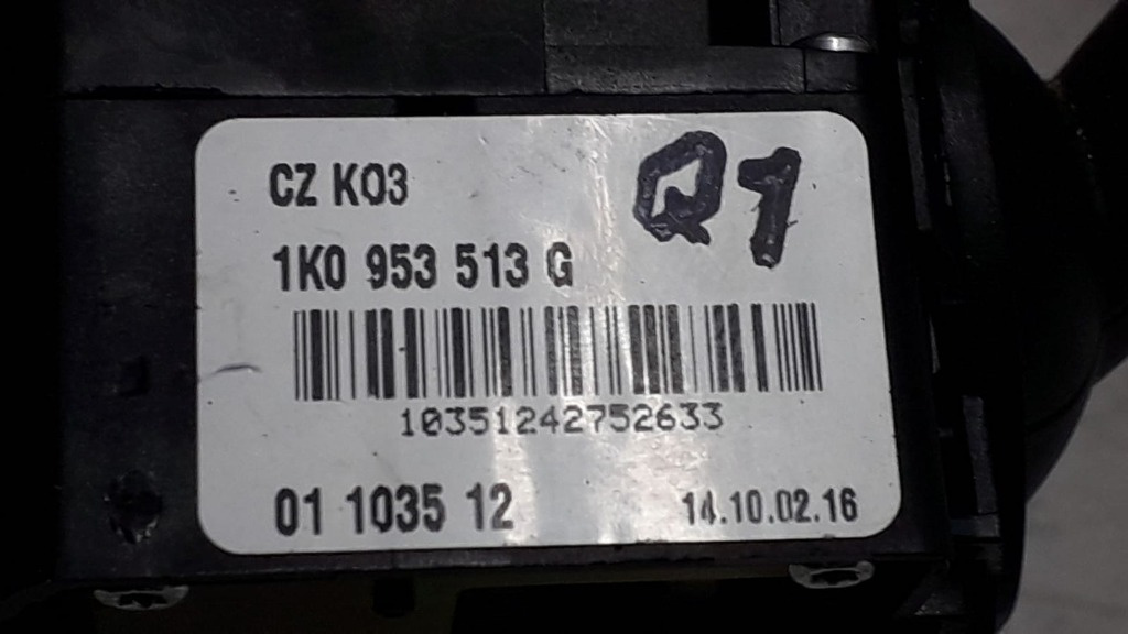 Maneta semnalizare lumini Skoda Superb 2