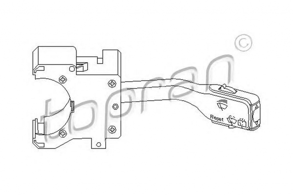 Maneta stergator VW PASSAT Variant 3B5 TOPRAN 108584 PieseDeTop