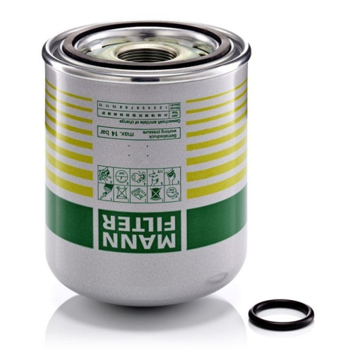 MANN-FILTER Element filtrant uscator aer, compreso