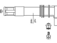 Manson cauciuc,bujie SEAT AROSA (6H), VW LUPO (6X1, 6E1), SEAT CORDOBA (6K2) - BREMI 13337A5