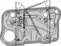 Mecanism actionare geam VW GOLF Mk IV (1J1), VW GOLF Mk IV Estate (1J5), VW JETTA IV (1J2) - TOPRAN 112 879