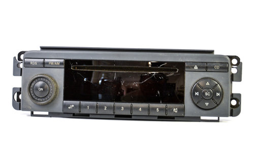 Media Player / Unitate CD / Casetofon Radio Smart FORFOUR (454) 2004 - 2006 A4548200379, A 454 820 03 79, 454 820 03 79, 4548200379, 55070477, BE6085