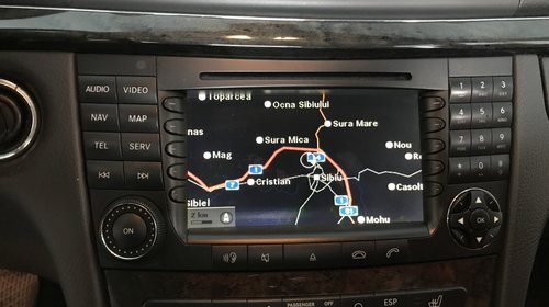 Mercedes DVD harta navigatie E Class CLS SL SLK harta Europa ROMANIA 2018-2019