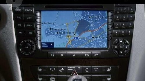 Mercedes dvd navigatie E class, cls, cl , slk harta gps 2015