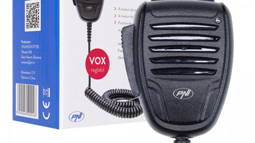 Microfon PNI VX6500 cu functie VOX, cu mufa R