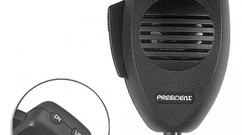 Microfon President Micro DNC-518 si butoane Up/Down cu 6 pini PNI-518UD