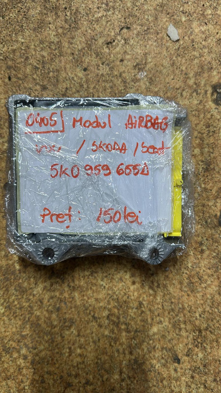 MLODUL CALCULATOR AIRBAG VW/SKODA/SEAT 5K0959655D 0405 1C/L5