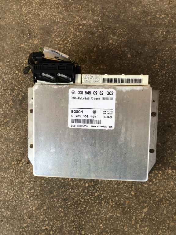 Modul abs esp mercedes s-class w220 COD 031 545 09 32 QO2 0 265 109 497