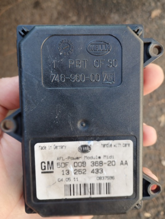Modul AFL Astra H xenon -consiliere; citiți descrierea!