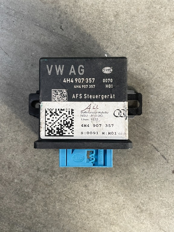 Modul AFS - modul control lumini Audi cod 4H4907357