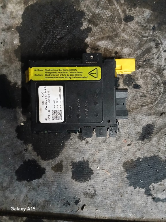 Modul Airbag 3c0953549A Volkswagen - imagine 1